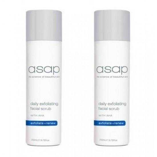 ASAP 2 X ASAP Daily Exfoliating Scrub with AHA - 200ml - Soho Skincare