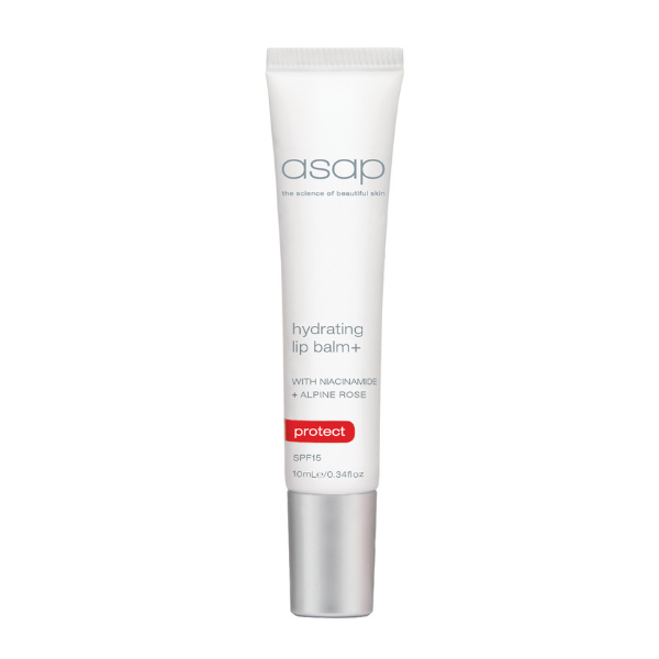 ASAP Hydrating Lip Balm+ SPF15 with Niaccinaminde + Alpine Rose - 10ml - Soho Skincare