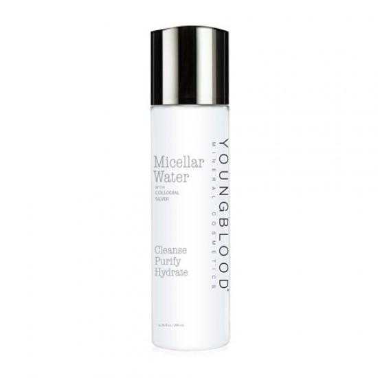 Youngblood Micellar Water with Colloidal Silver - Cleanse Purify Hydrate 200ml - Clearance - Soho Skincare