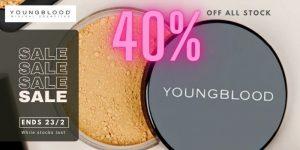 Stocktake Clearance Sale on Youngblood Mineral Cosmetics
