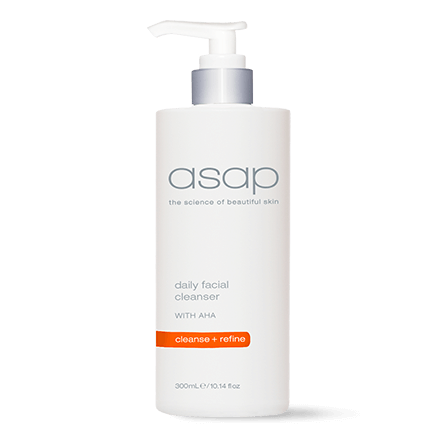 ASAP daily facial cleanser with AHA 300ml